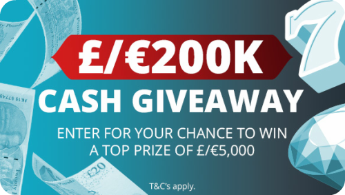 Spin & Win £200K Cash Giveaway