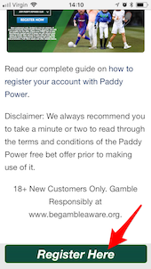 How to Register - Step 1