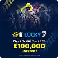 No Deposit Free Bet for Horse Racing - William Hill Lucky 7