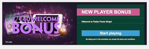 Paddy Power Bingo Review 2025 - Deposit £10 Play with £40